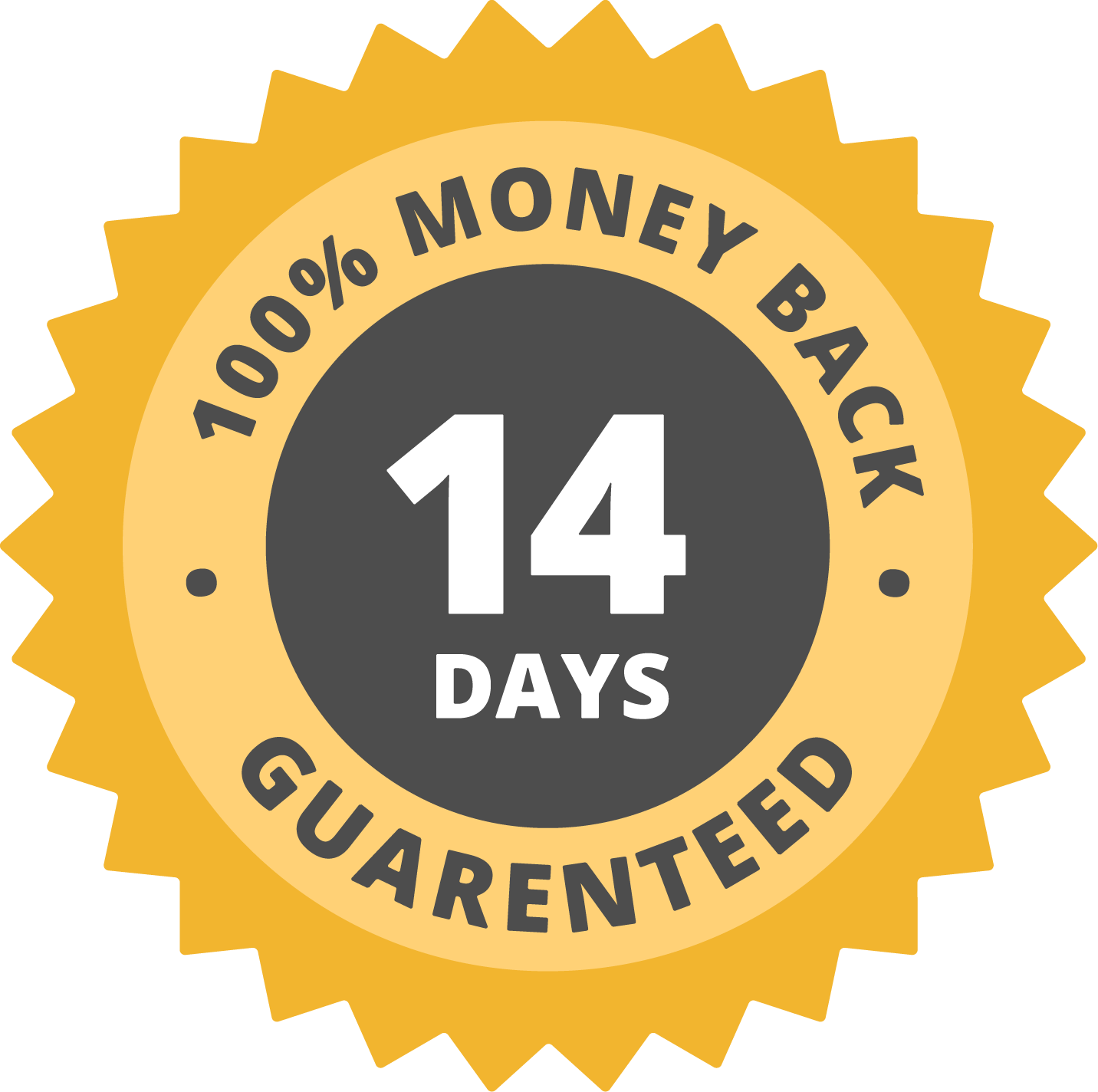 14-day Money Back Guarantee